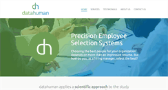 Desktop Screenshot of datahuman.com